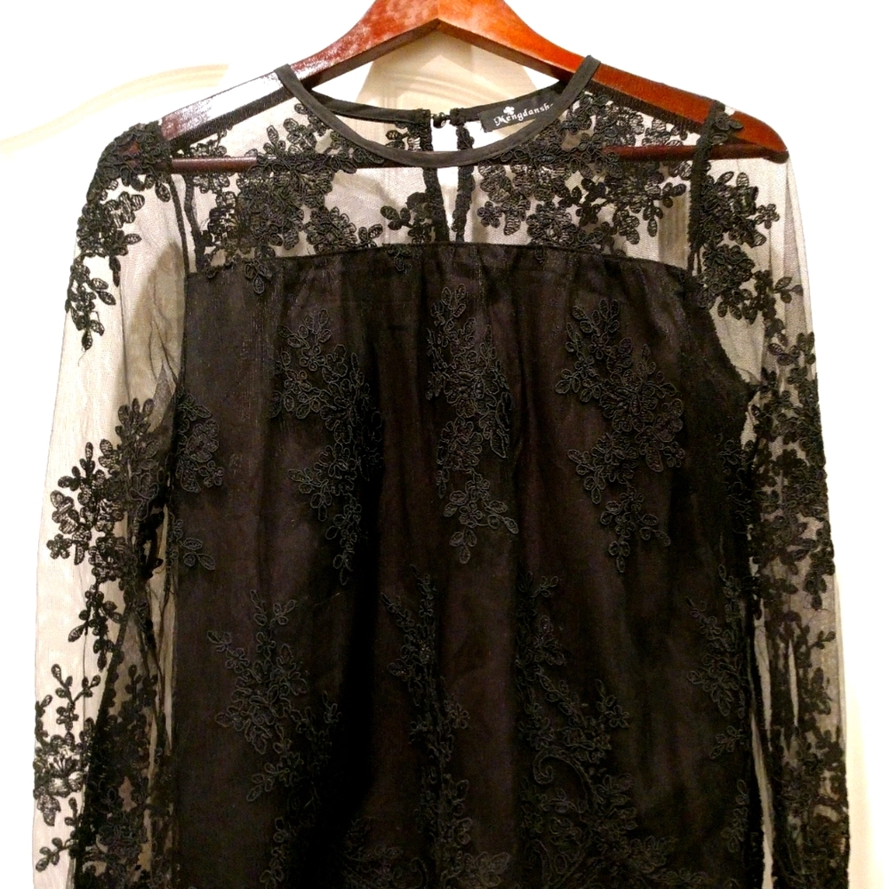 Lace Baby Doll blouse
